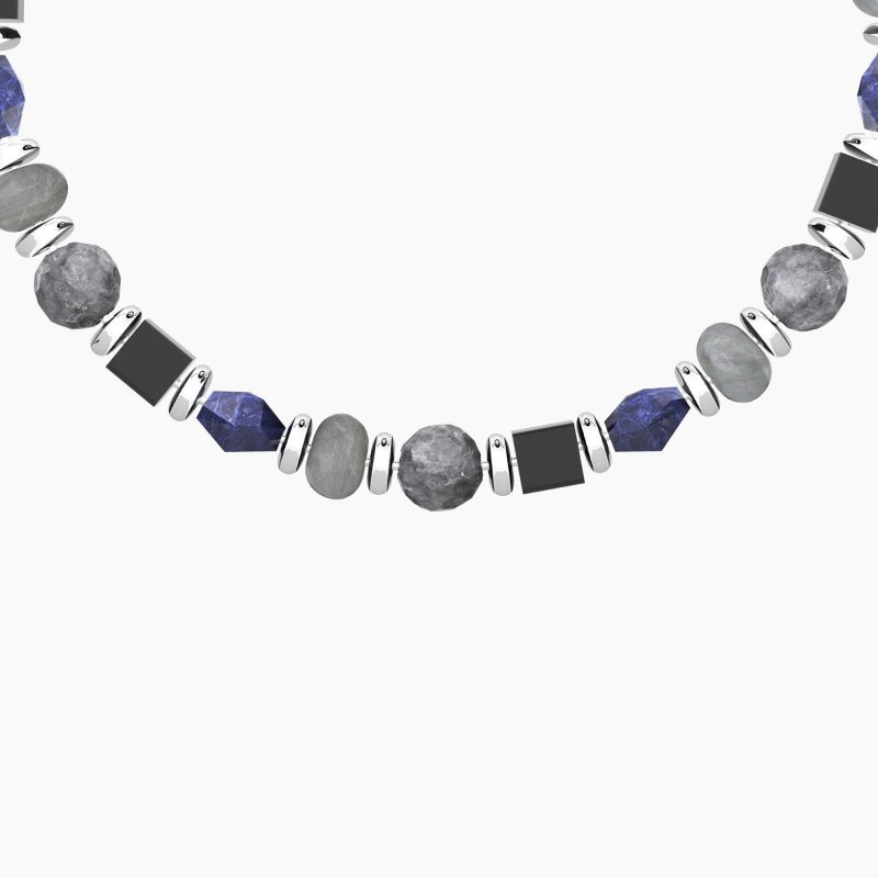 Kidult - Bracciale Uomo - Pietre Multicolor - Energia