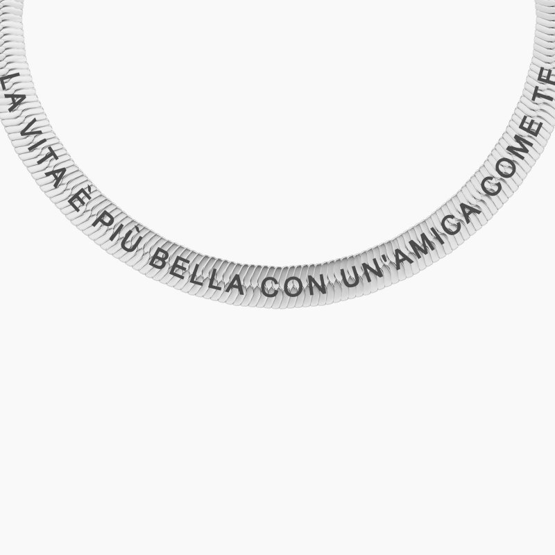 Kidult - Bracciale Amicizia - Regolabile - Acciaio
