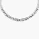 Kidult - Bracciale Regolabile - Famiglia - Acciaio