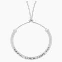 Kidult - Bracciale Regolabile - Famiglia - Acciaio