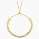 Kidult - Bracciale Amicizia - Acciaio Dorato - Donna