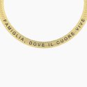Kidult - Bracciale Famiglia - Acciaio Dorato - Donna