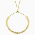 Kidult - Bracciale Famiglia - Acciaio Dorato - Donna