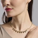 Kidult - Orecchini Pendenti - Cuori Dorati - Style 18