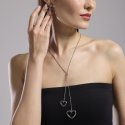 Kidult - Orecchini In Acciaio - Cuori Style 15