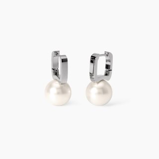 Kidult - Orecchini Style 14 - Acciaio - Perle Conchiglia