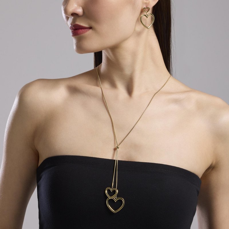 Kidult - Collana Con Catena Snake - Cuori Style 15