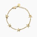 Kidult - Bracciale Stella Marina - Acciaio Dorato - Cristalli