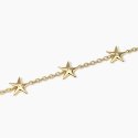 Kidult - Bracciale Stella Marina - Acciaio Dorato - Cristalli