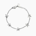 Kidult - Bracciale Cuore Style 18 - Acciaio - Cristalli
