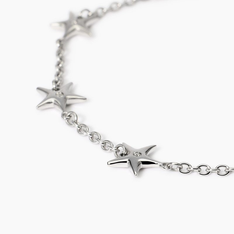 Kidult - Bracciale Cuore Style 18 - Acciaio - Cristalli