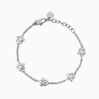 Kidult - Bracciale Con Catena Rolò - Acciaio - Cristalli