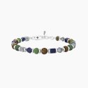 Kidult - Bracciale Uomo - Pietre Multicolor - Energia