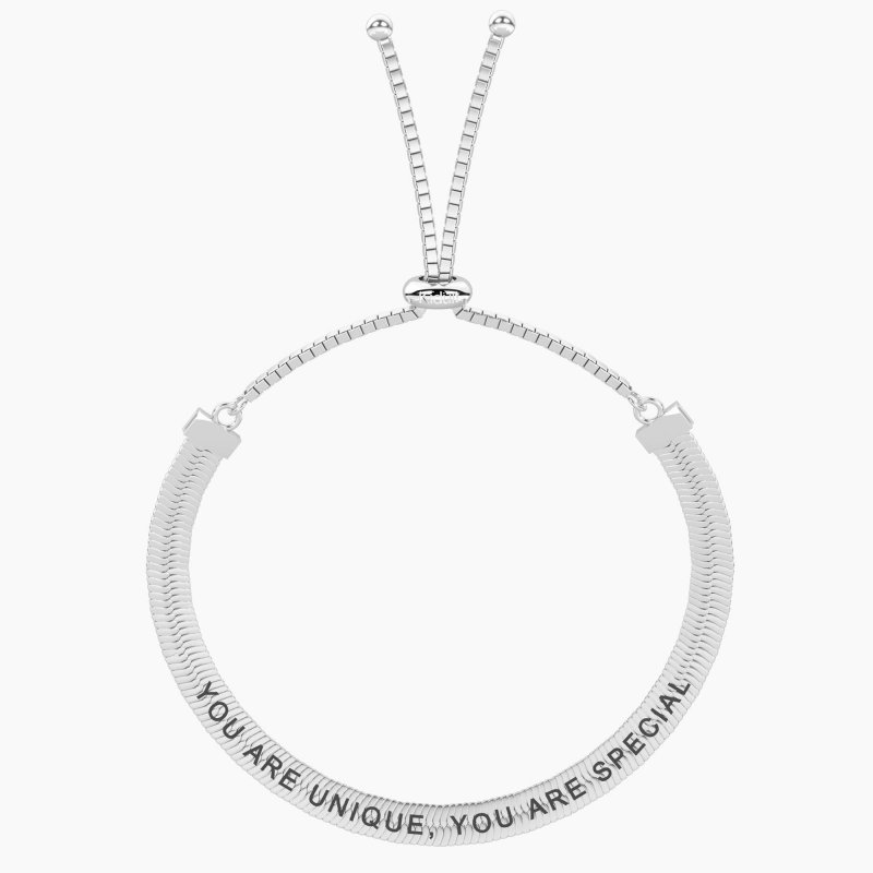 Kidult - Bracciale Donna - Regolabile - Acciaio Lucido