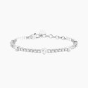 Kidult - Bracciale Tennis - Cristalli - Cuori Zirconi