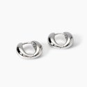 Mabina - Orecchini A Cerchio - Argento Rodiato 925