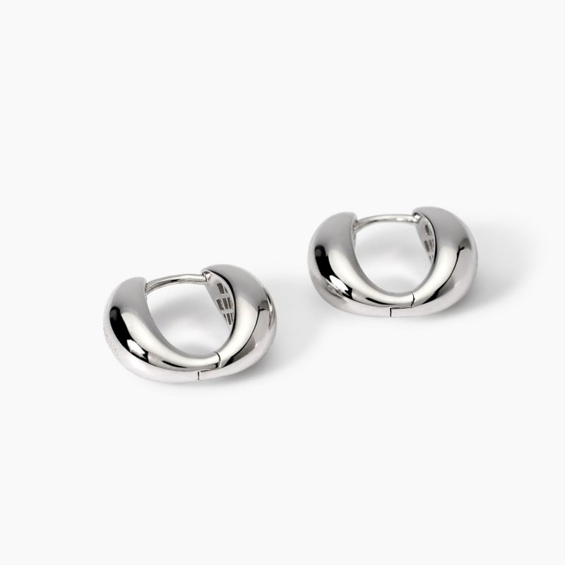 Mabina - Orecchini A Cerchio - Argento Rodiato 925