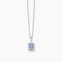 Mabina - Girocollo Zirconi Princess - Argento Rodiato