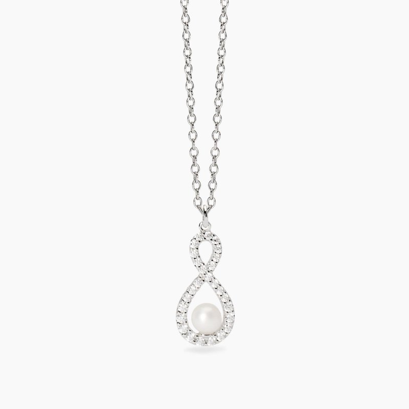 Mabina - Girocollo Con Perla Coltivata - Argento 925