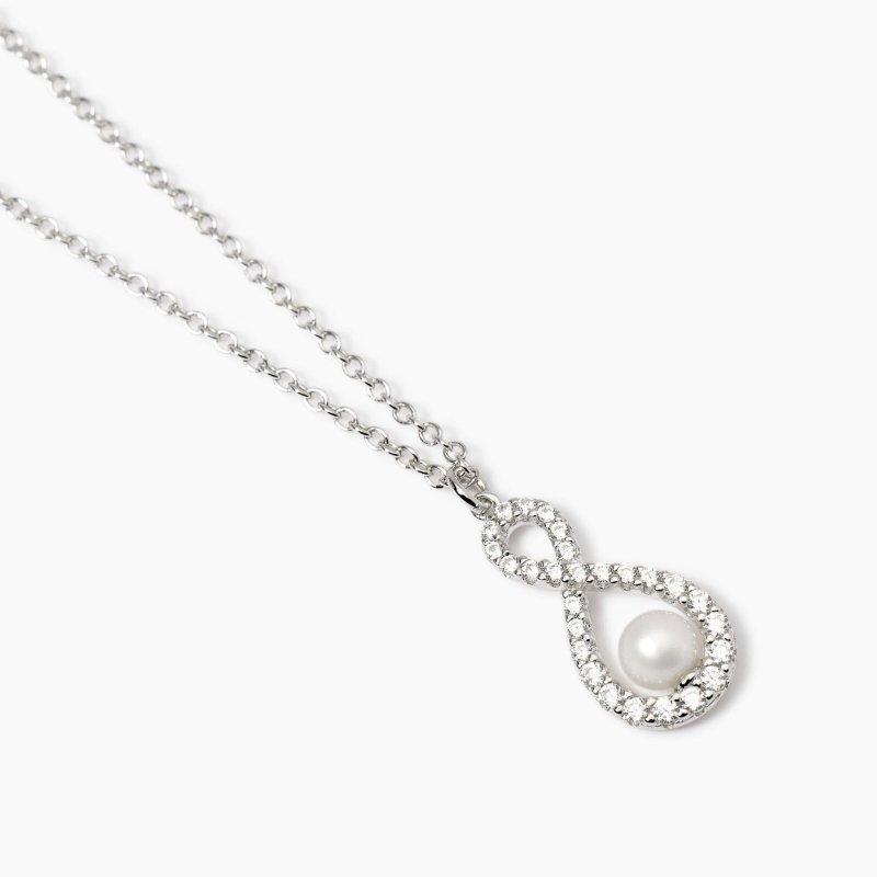 Mabina - Girocollo Con Perla Coltivata - Argento 925