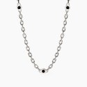 Mabina - Collana Uomo City Square - Argento - Zirconi