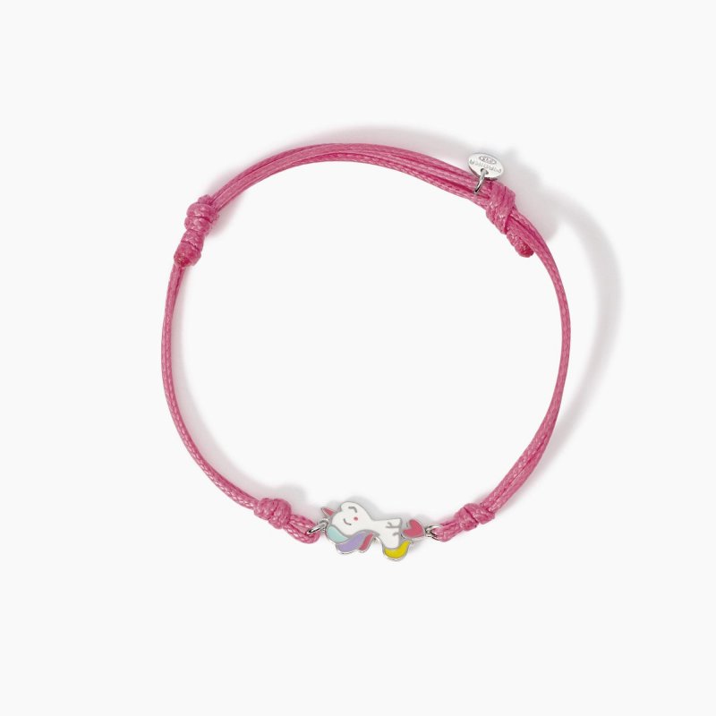 Mabina - Set Di Bracciali Amicizia - Argento E Nylon