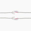 Mabina - Set Bracciali Amicizia - Argento Rodiato