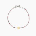 Mabina - Bracciale Multicolor - Cuore Oro 9K