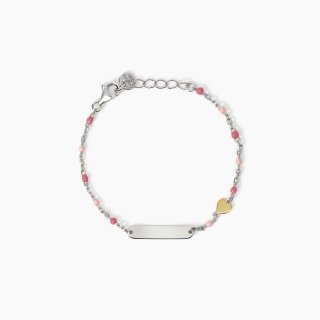 Mabina - Bracciale Incidibile - Oro 9K - Cuore