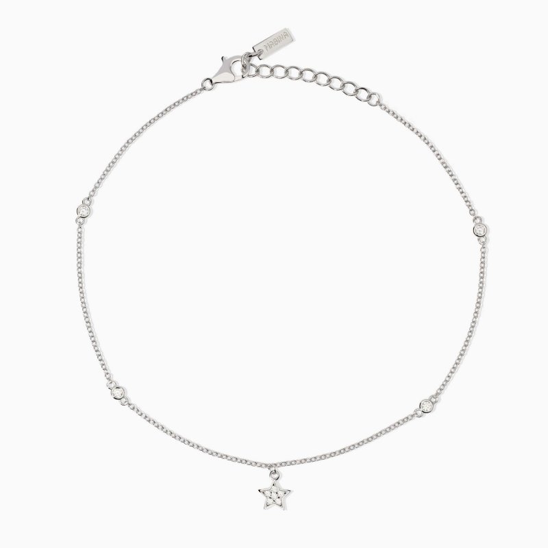 Mabina - Cavigliera Stella - Argento 925 - Zirconi