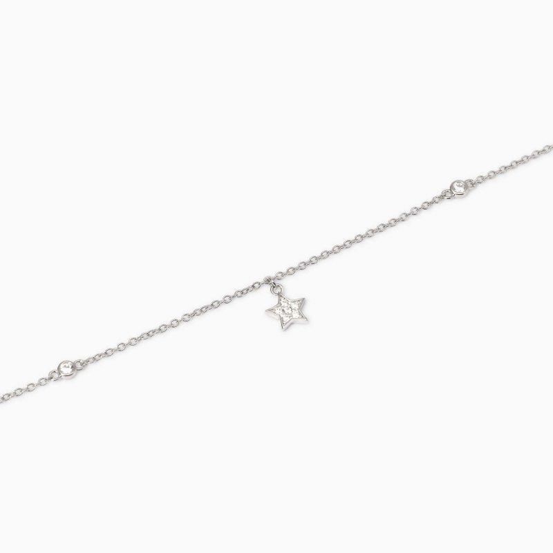 Mabina - Cavigliera Stella - Argento 925 - Zirconi
