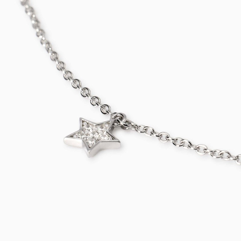 Mabina - Cavigliera Stella - Argento 925 - Zirconi