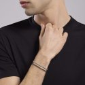 Mabina - Bracciale Tennis Uomo - Zirconi Neri - Argento
