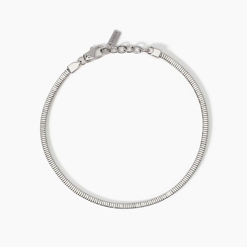 Mabina - Bracciale Uomo - Catena Snake - Argento 925