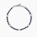 Mabina - Bracciale Uomo - Argento - Sodalite Blu