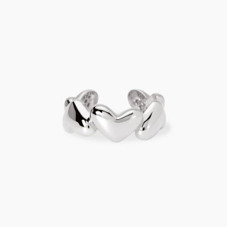 Mabina - Anello Contrarié - Argento 925 - Cuori Regolabili
