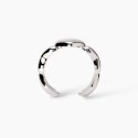 Mabina - Anello Contrarié - Argento 925 - Cuori Regolabili