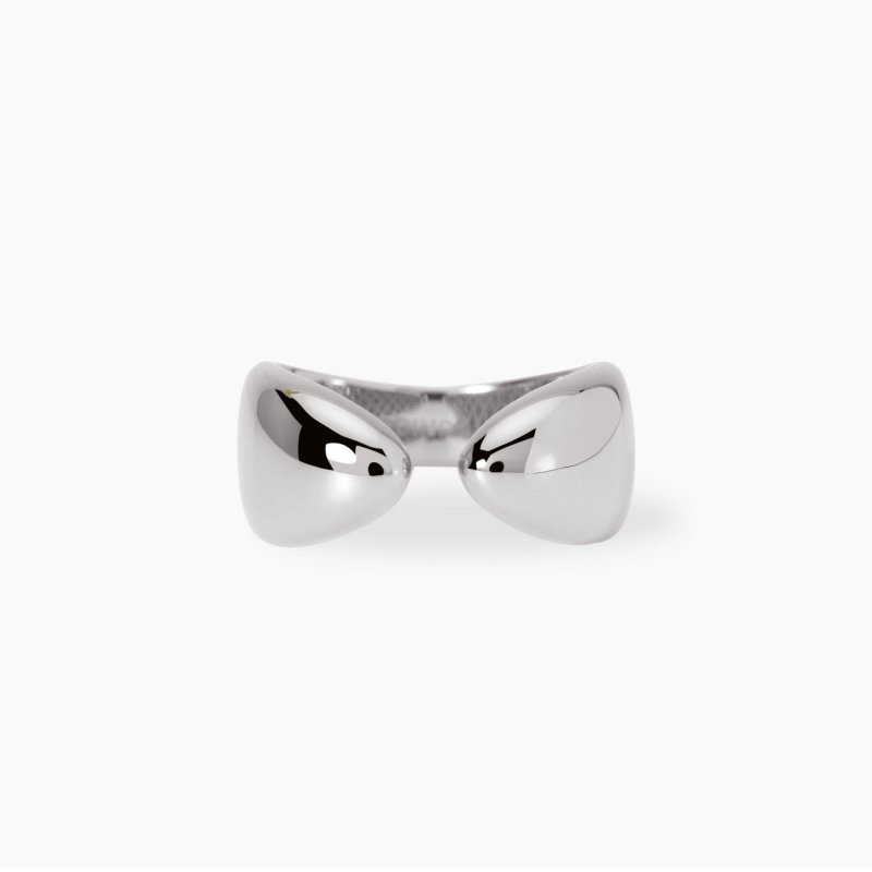 Mabina - Anello Contrarié In Argento - Regolabile