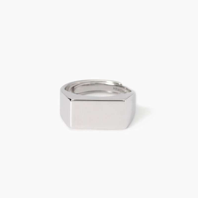 Mabina - Anello Chevalier Uomo - Argento Rodiato