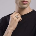 Mabina - Anello Chevalier Uomo - Argento Rodiato