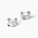 Mabina - Orecchini A Cerchio - Argento Rodiato 925
