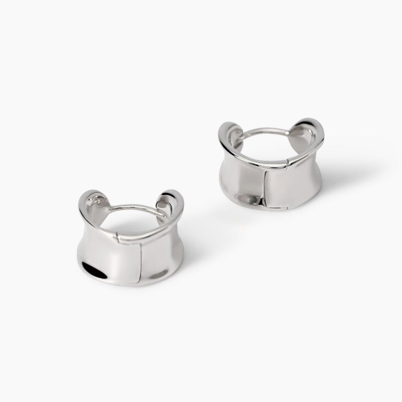 Mabina - Orecchini A Cerchio - Argento Rodiato 925