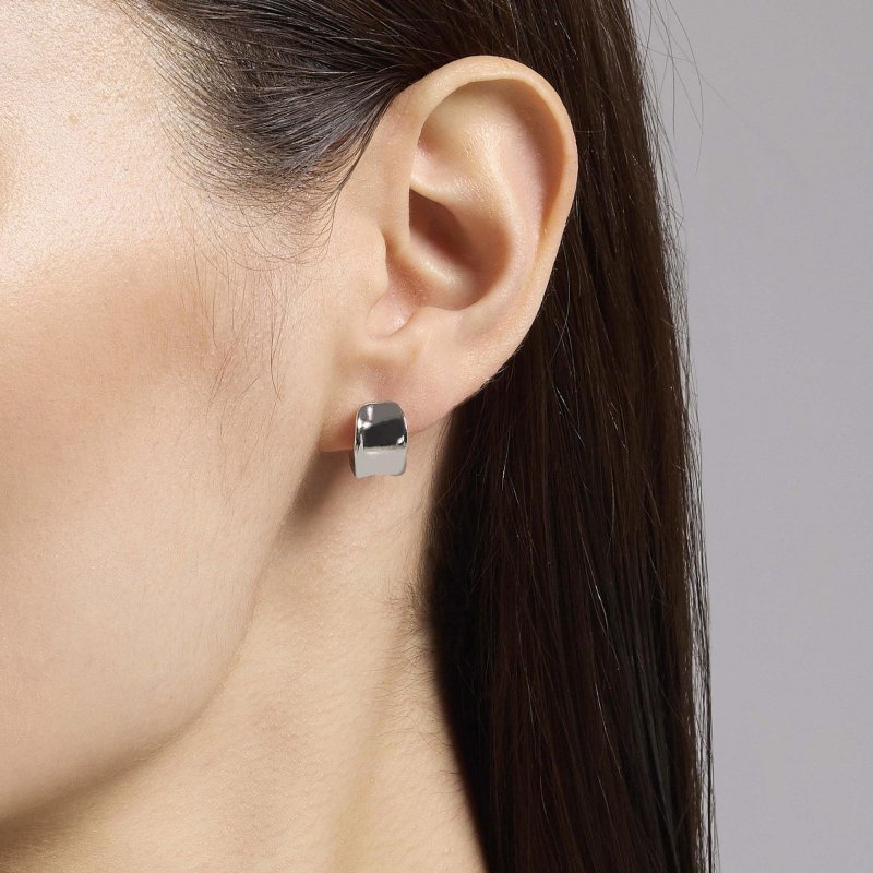 Mabina - Orecchini A Cerchio - Argento Rodiato 925