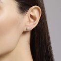 Mabina - Orecchini Con Perle Bottone - Zirconi Eleganti