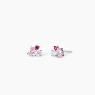 Mabina - Orecchini A Lobo Multicolor - Argento 925