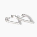 Mabina - Orecchini Lovely - Cuore Zirconi - Argento