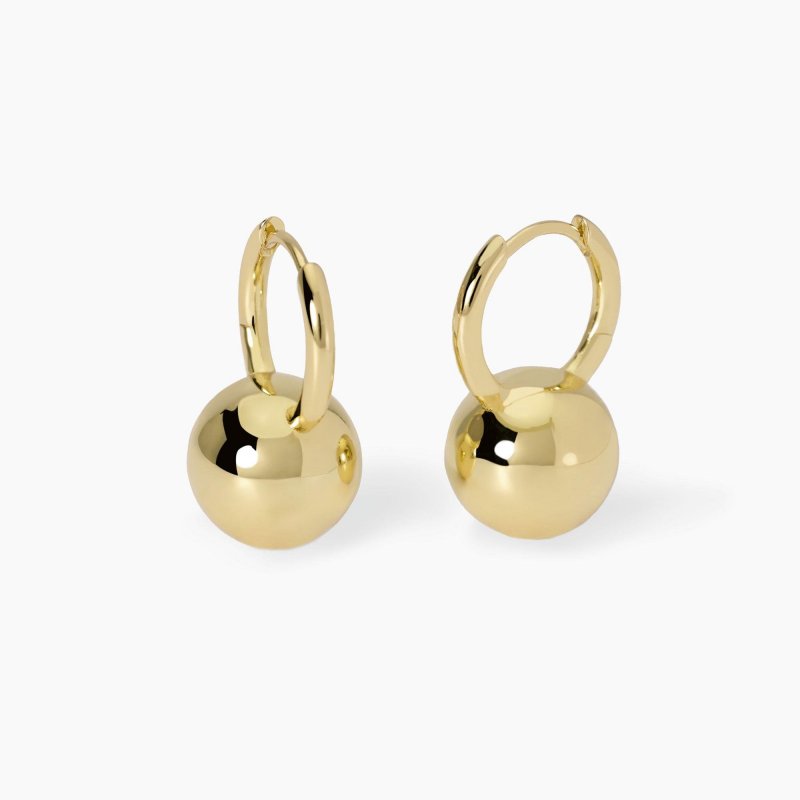 Mabina - Orecchini A Cerchio - Placcati Oro 18K