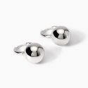 Mabina - Orecchini A Cerchio - Sfera Boule - Argento