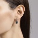 Mabina - Orecchini A Cerchio - Sfera Boule - Argento