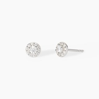 Mabina - Orecchini A Lobo - Argento 925 - Zirconi